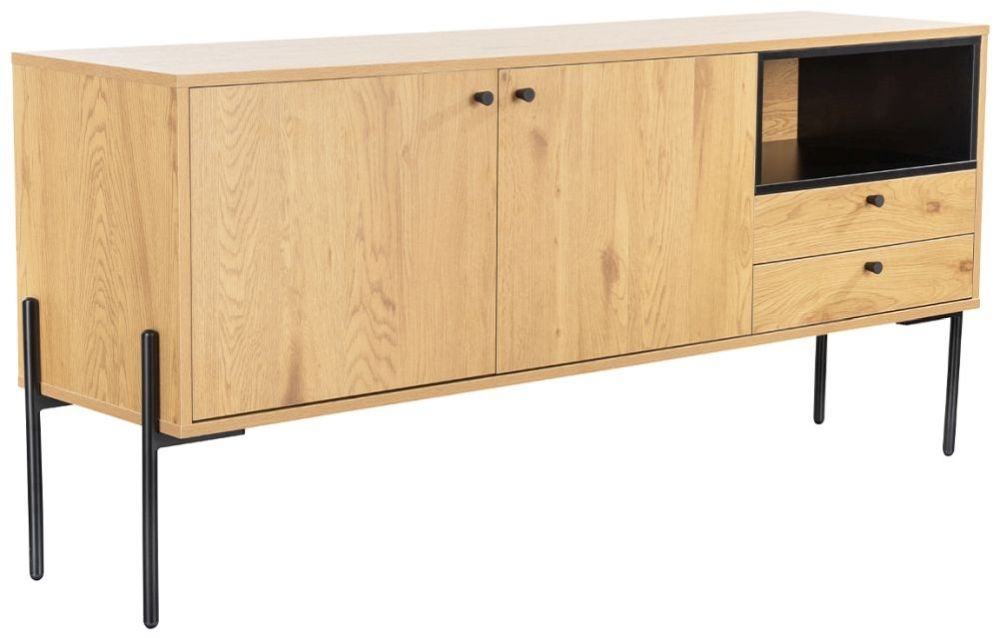 Product photograph of Vida Living Madrid 2 Door 2 Drawer Sideboard from Choice Furniture Superstore.
