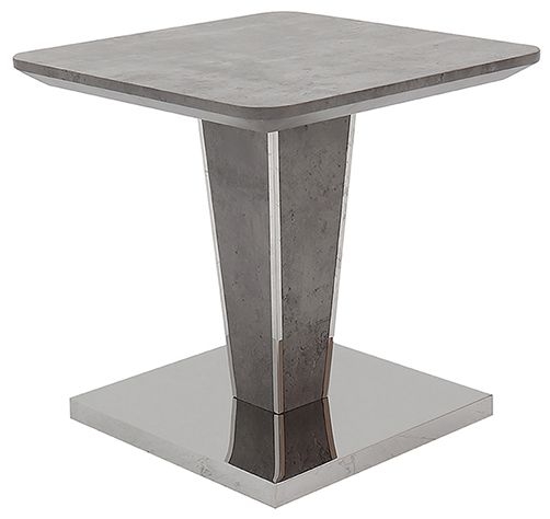 Product photograph of Vida Living Beppe Concrete Effect Lamp Table from Choice Furniture Superstore.