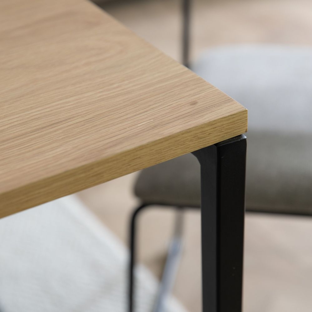 Product photograph of Henley Natural Oak Dining Table - 6 Seater from Choice Furniture Superstore.