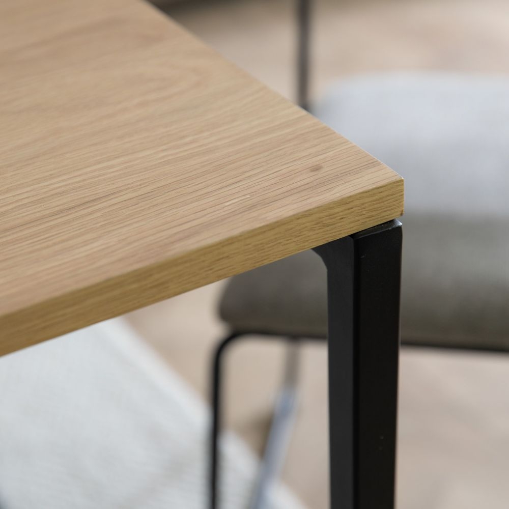 Product photograph of Henley 180cm Natural Oak Dining Table from Choice Furniture Superstore.