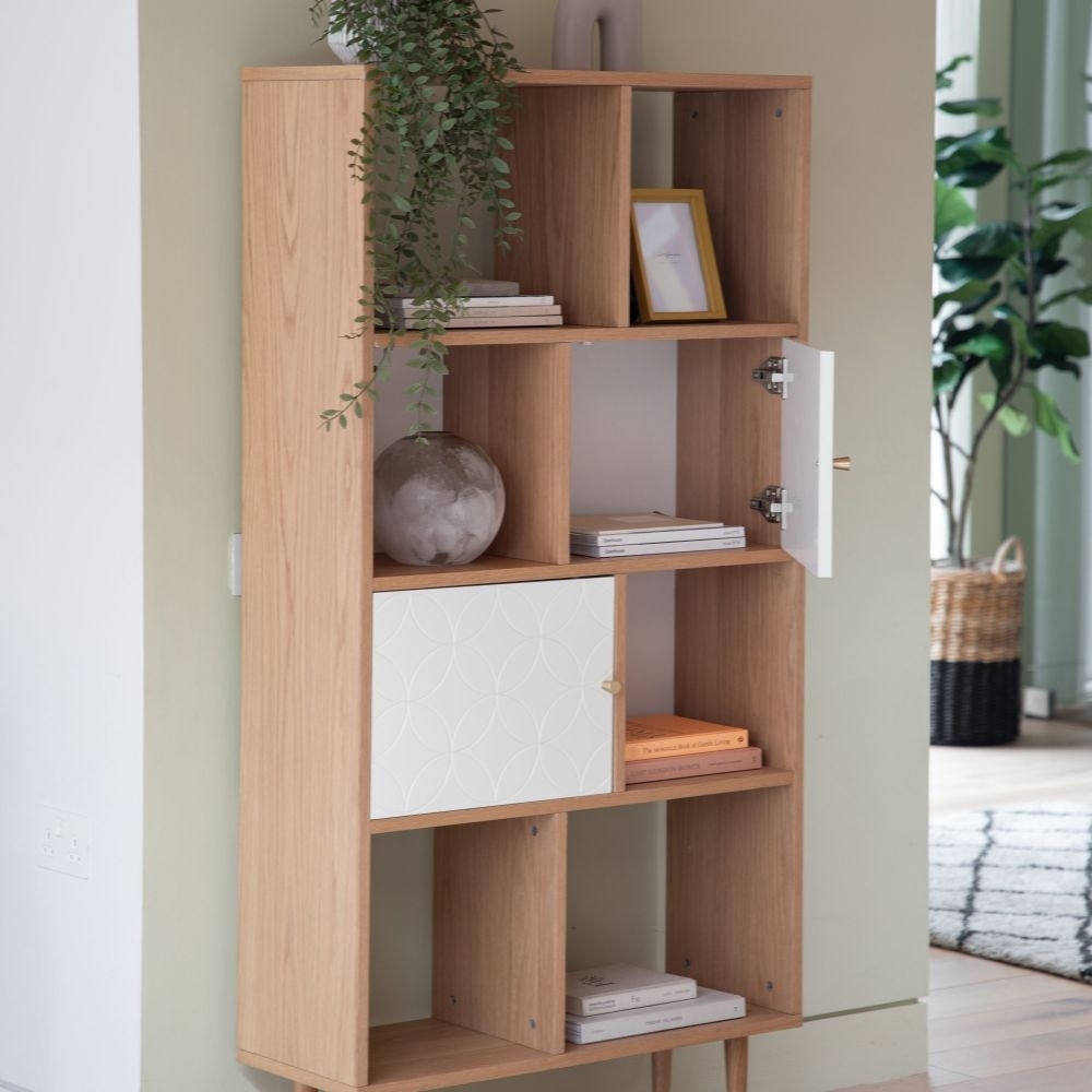 Product photograph of Holbrook White Display Unit from Choice Furniture Superstore.