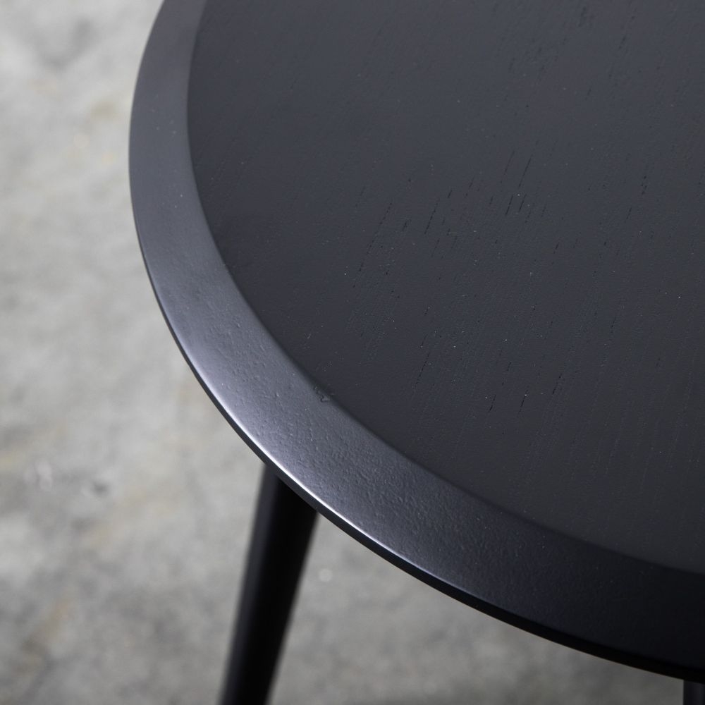 Product photograph of Maddox Black Square Side Table from Choice Furniture Superstore.