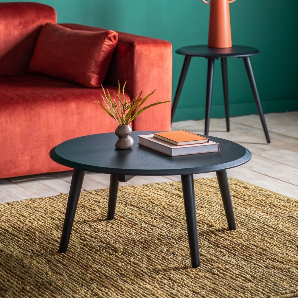 Product photograph of Mexia Black Coffee Table from Choice Furniture Superstore.