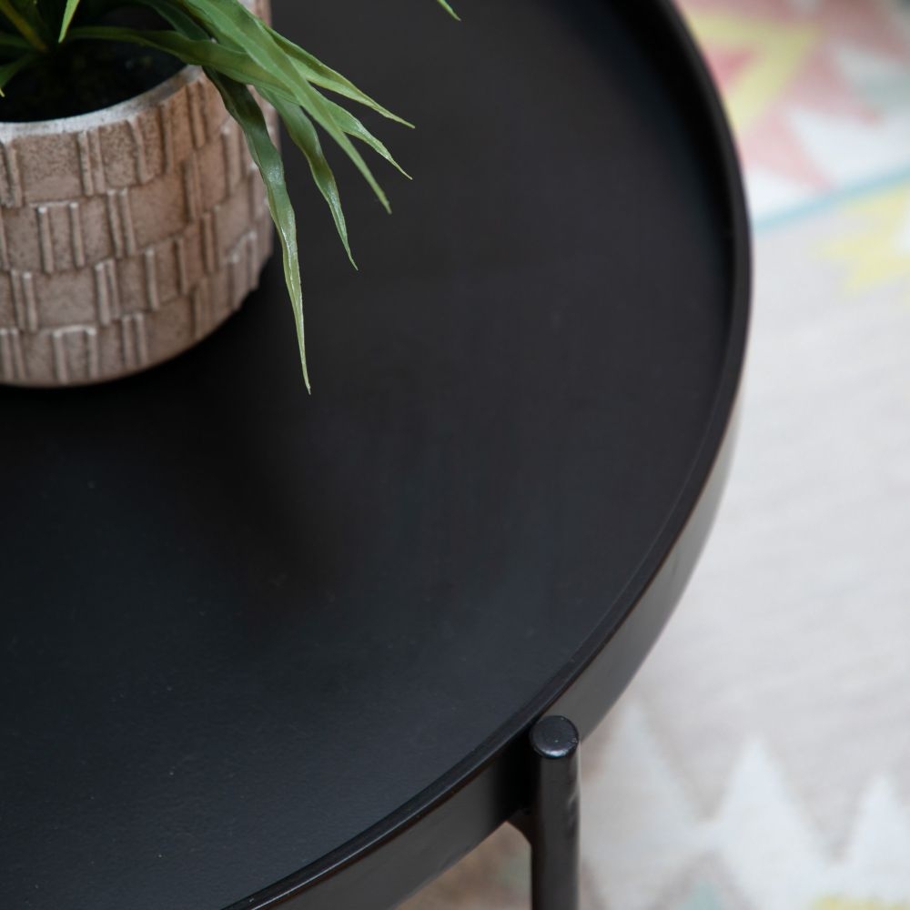 Product photograph of Melbury Black Coffee Table from Choice Furniture Superstore.