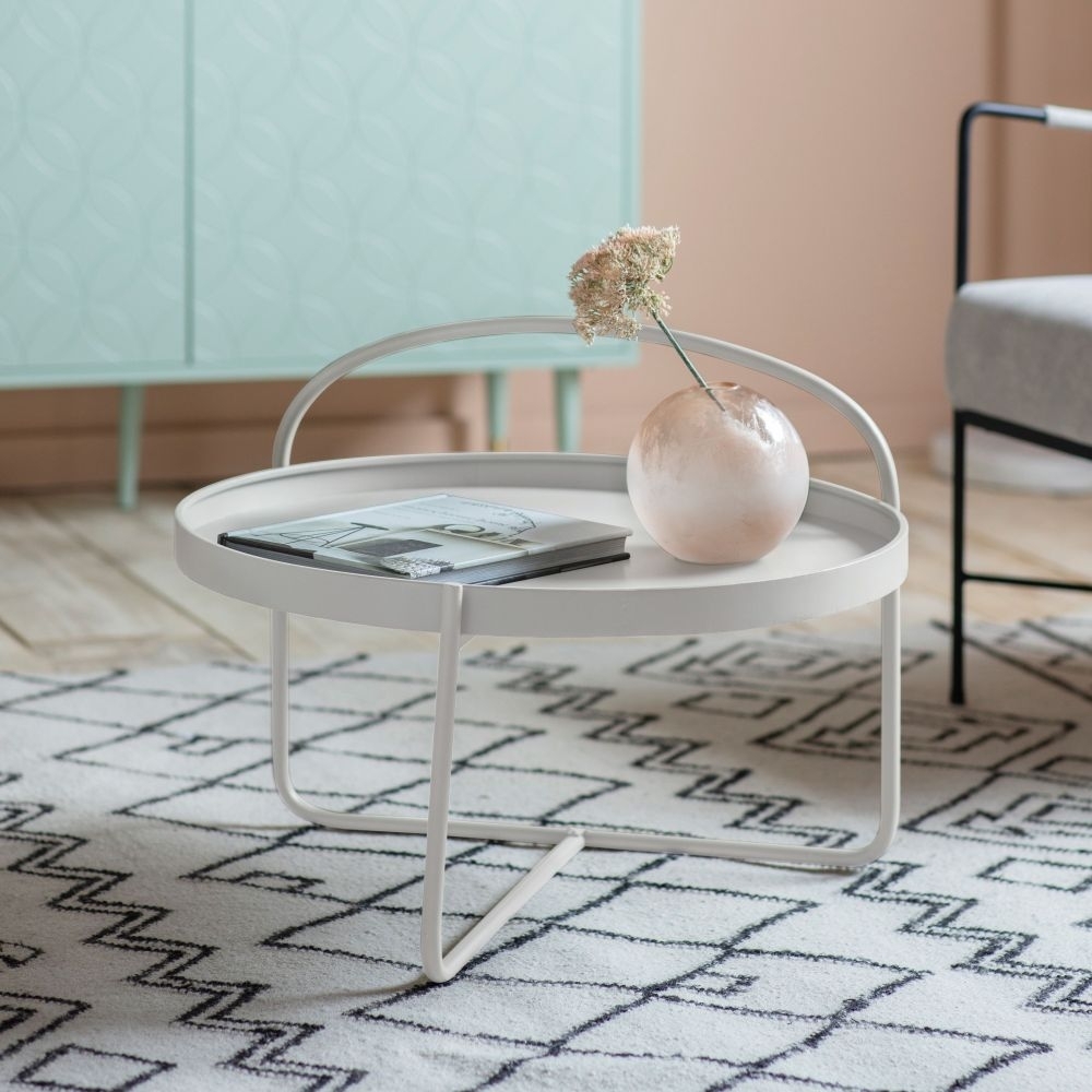 Product photograph of Melbury White Coffee Table from Choice Furniture Superstore.