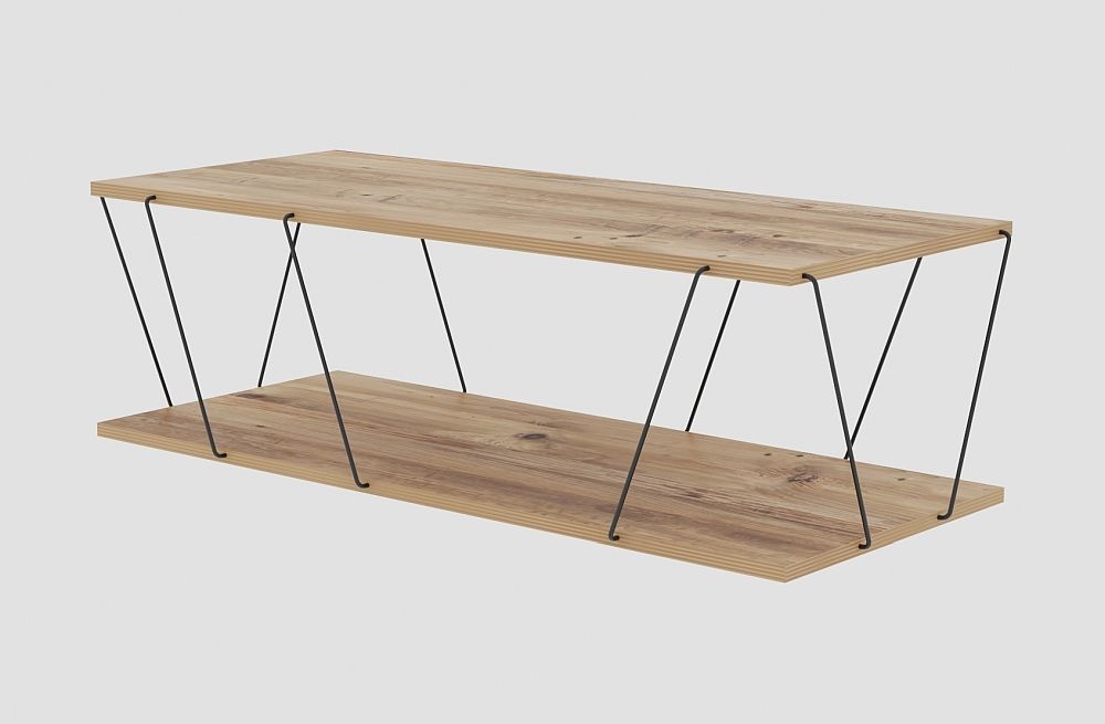 Product photograph of Leominster Wooden Coffee Table from Choice Furniture Superstore.