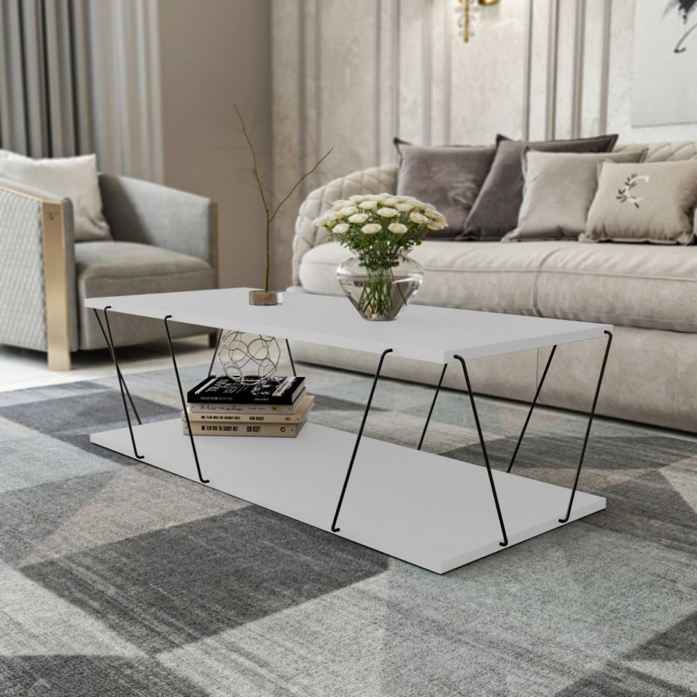 Product photograph of Leominster Coffee Table - 120cm from Choice Furniture Superstore.