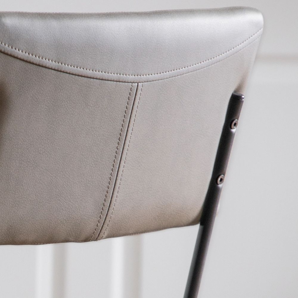 Product photograph of Chalkwell Silver Grey Dining Chair Sold In Pairs from Choice Furniture Superstore.