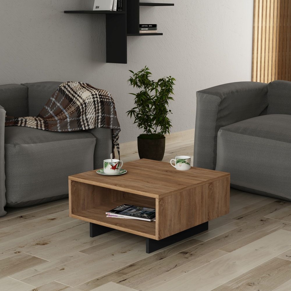 Product photograph of Irwin Oak Effect Coffee Table from Choice Furniture Superstore.