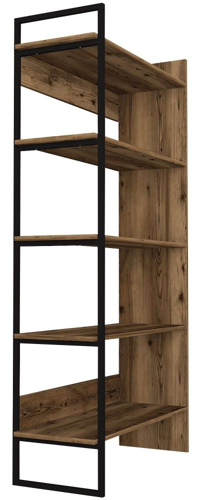 Product photograph of Vander Walnut Bookshelf from Choice Furniture Superstore.