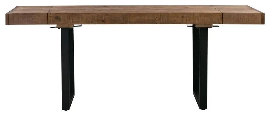 Product photograph of Berwick Reclaimed Pine 180cm Extending Dining Table from Choice Furniture Superstore.