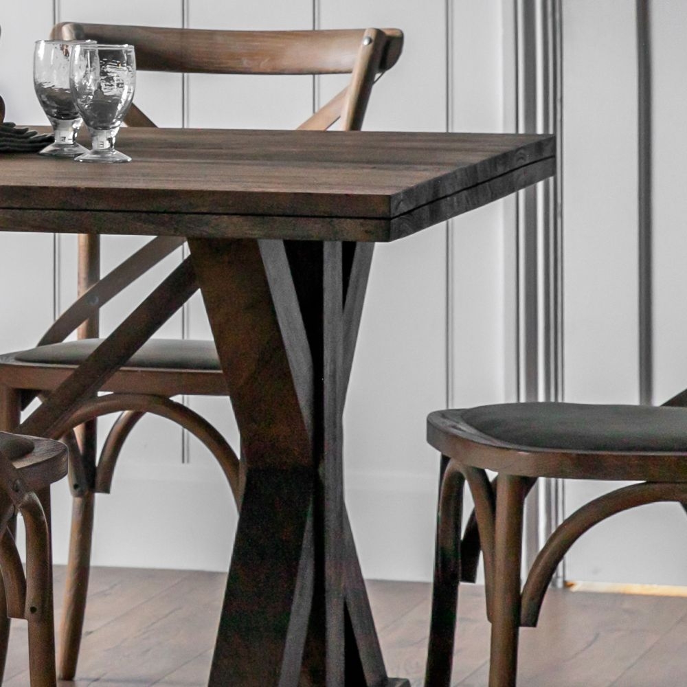 Product photograph of Ashbourne Mango Wood Dining Table - 6 Seater from Choice Furniture Superstore.