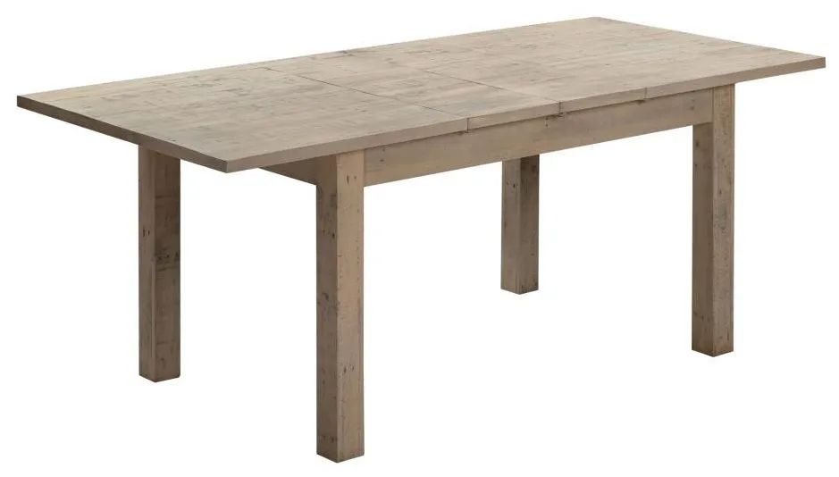 Product photograph of Fjord Scandinavian Style Rustic Pine 140cm-200cm Extending Dining Table from Choice Furniture Superstore.