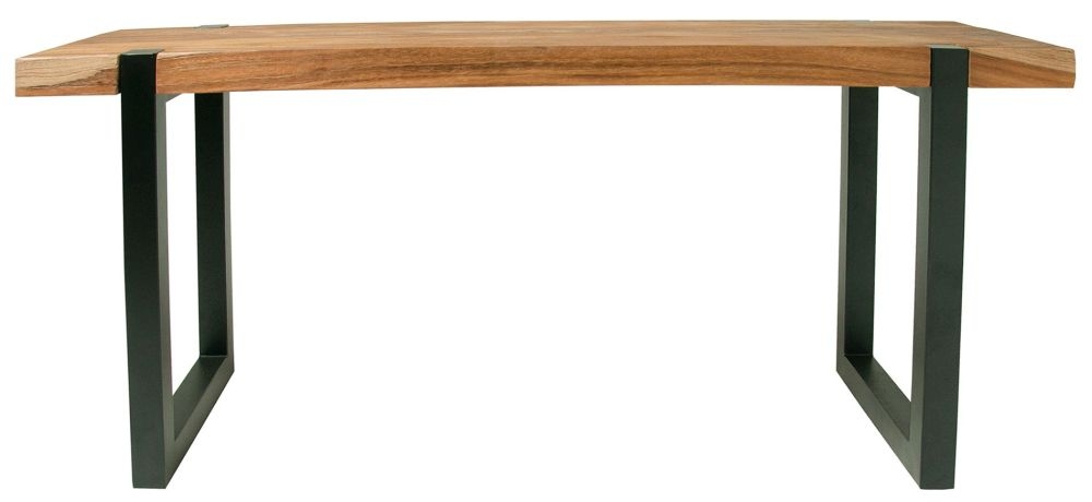 Product photograph of Bogart Reclaimed Wood Teak Top Dining Bench Set Of 2 from Choice Furniture Superstore.
