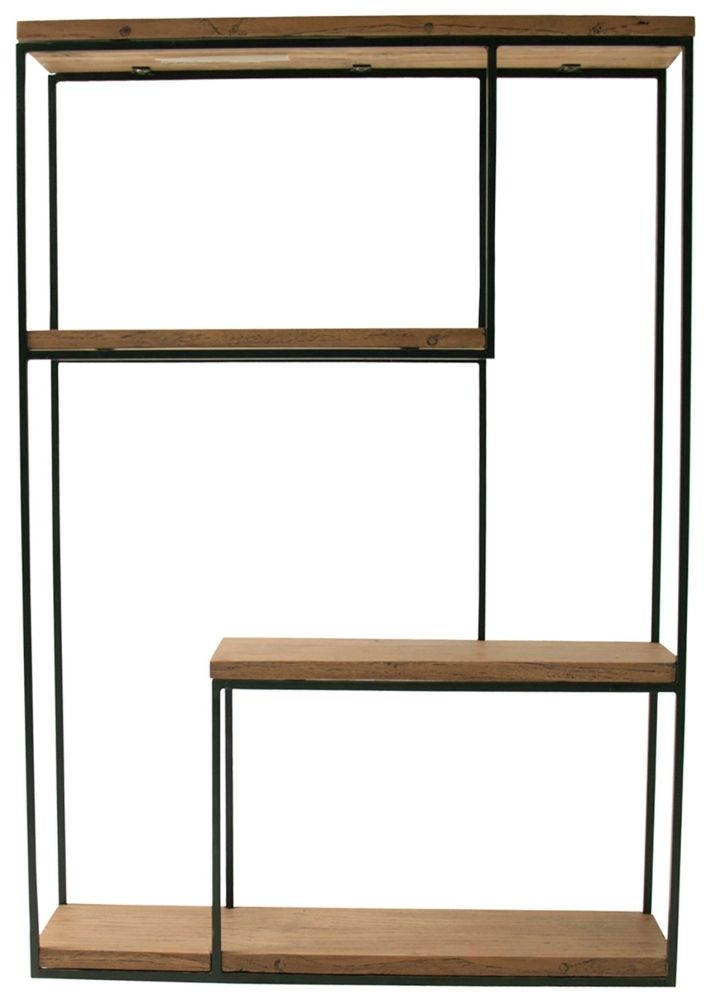 Product photograph of Verso Teak Wood Small Shelving Unit from Choice Furniture Superstore.