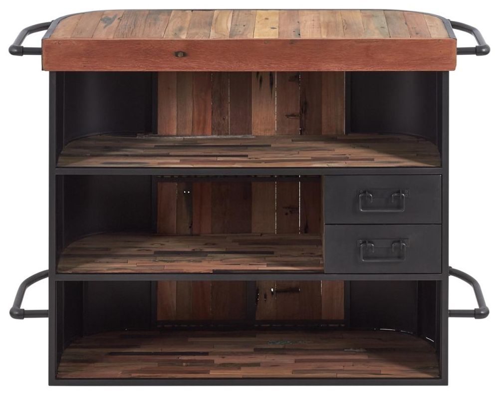 Product photograph of Rovigo Boatwood Small Bar Cabinet from Choice Furniture Superstore.