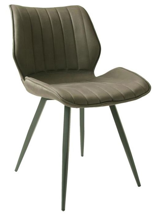 Product photograph of Set Of 2 Norwich Mussel Grey Fabric Dining Chair from Choice Furniture Superstore.