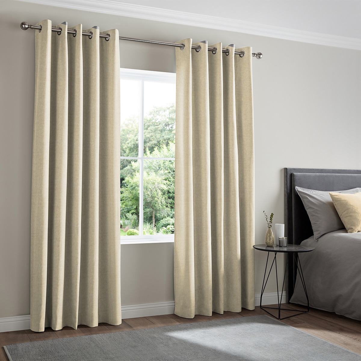 Product photograph of Defoe Apple Curtain from Choice Furniture Superstore.