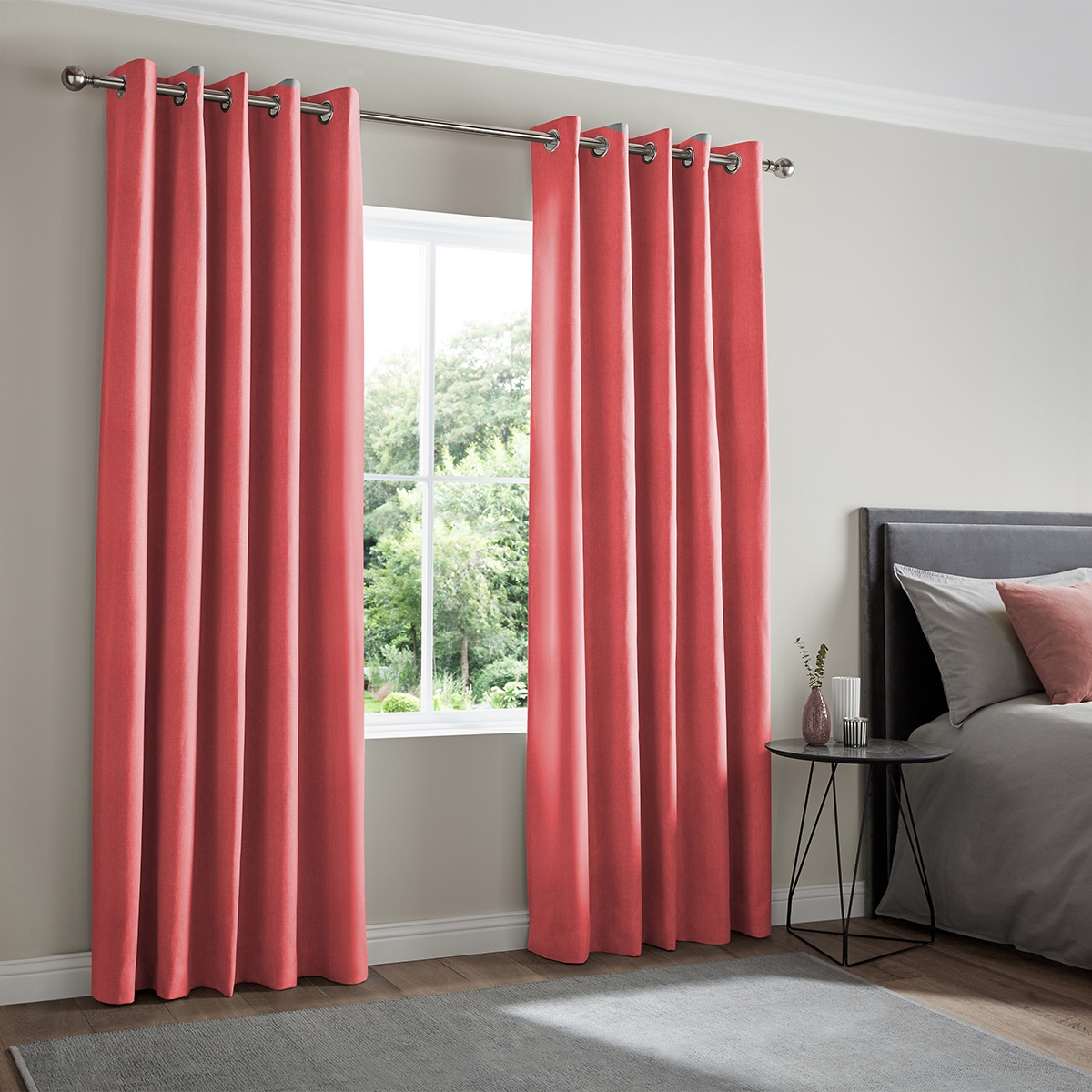 Product photograph of Jesse Strawberry Curtain from Choice Furniture Superstore.