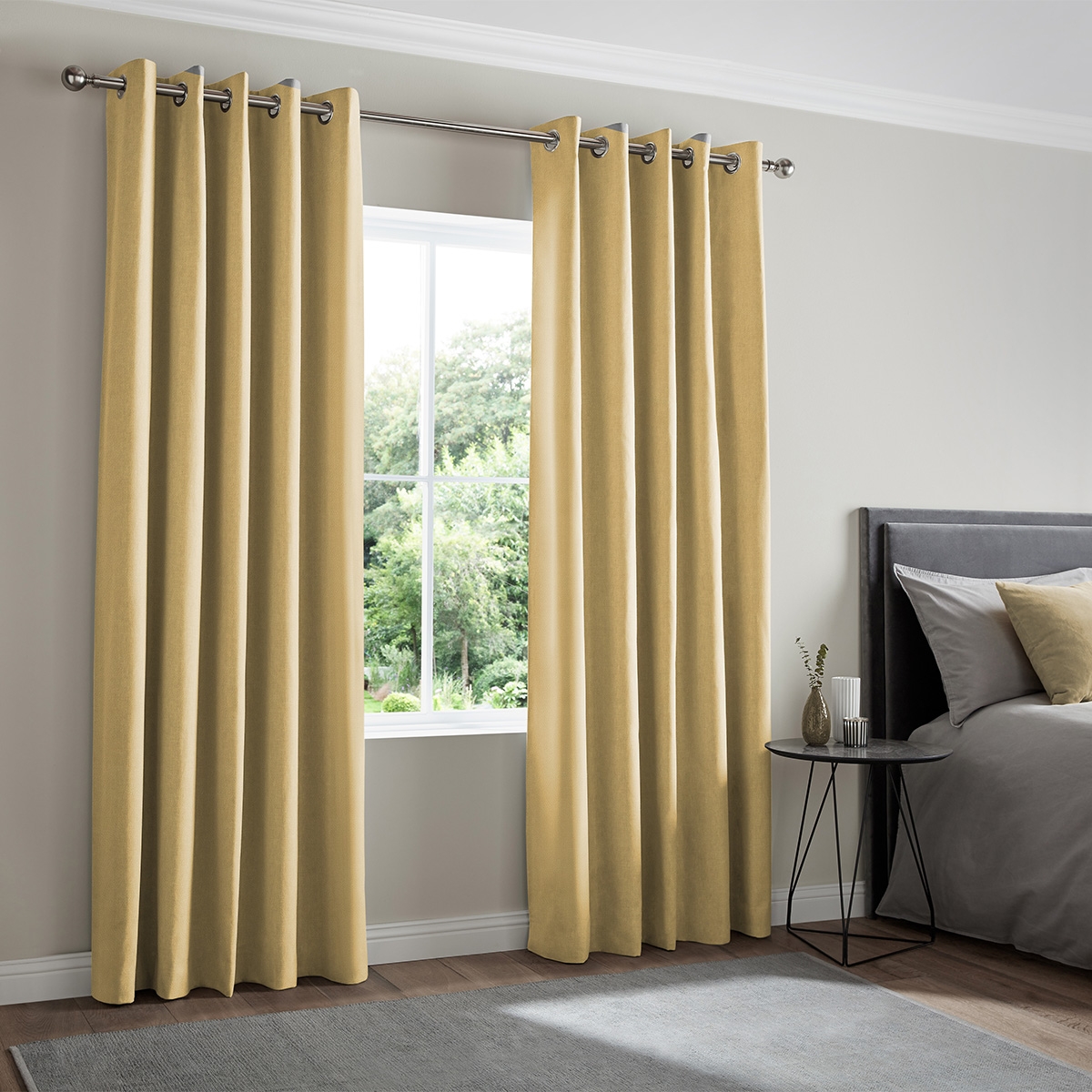 Product photograph of Mina Sunflower Curtain from Choice Furniture Superstore.