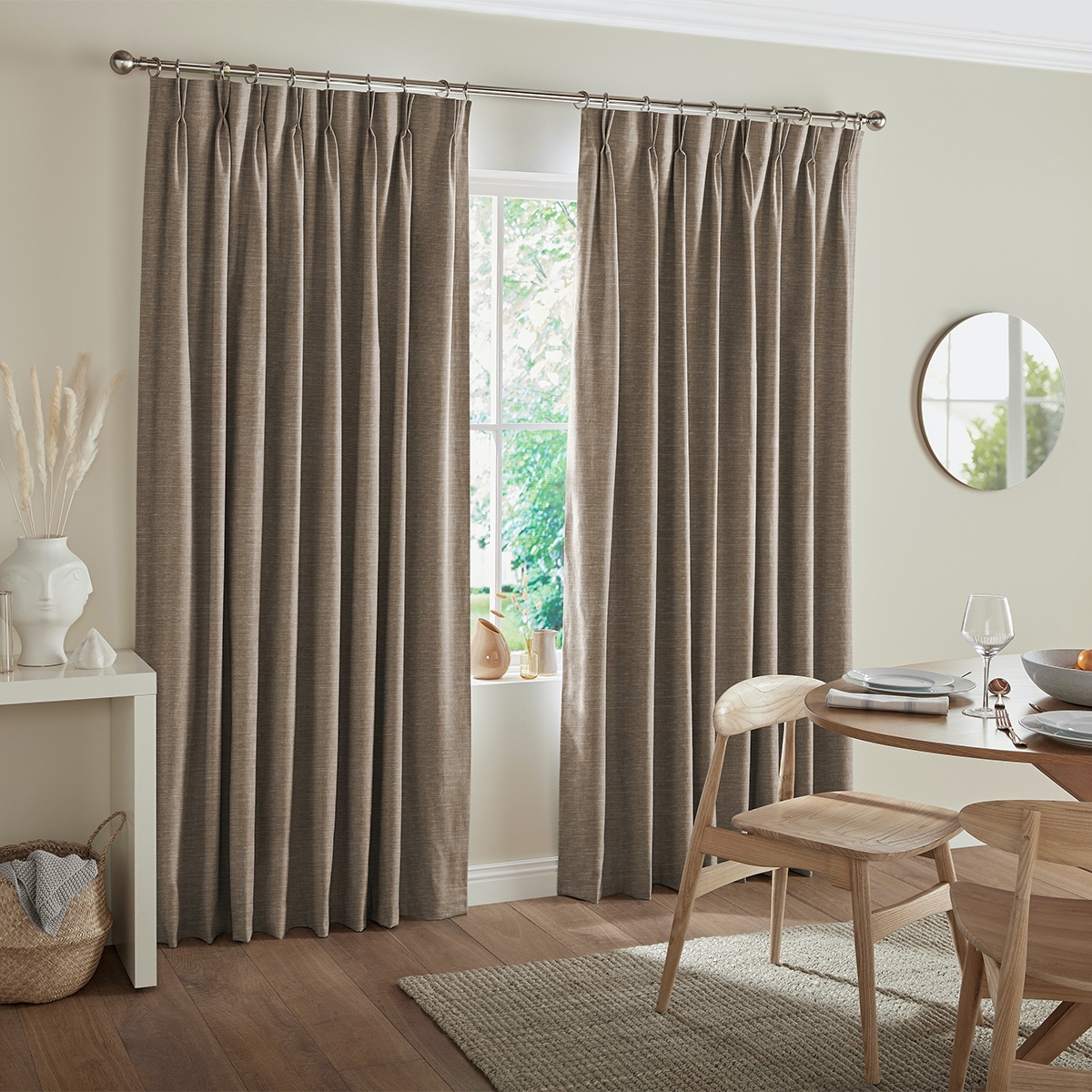 Product photograph of Tyson Bronze Curtain from Choice Furniture Superstore.