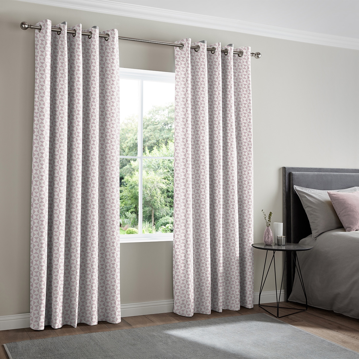 Product photograph of Pierre Fuchsia Curtain from Choice Furniture Superstore.