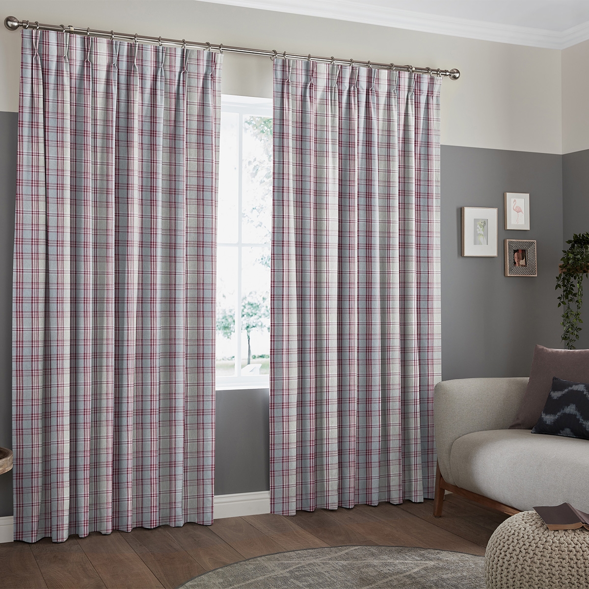 Product photograph of Kilman Vintage Curtain from Choice Furniture Superstore.