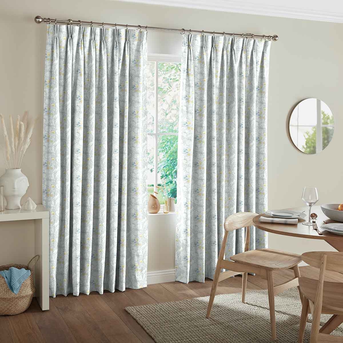 Product photograph of Zouma Silver Curtain from Choice Furniture Superstore.
