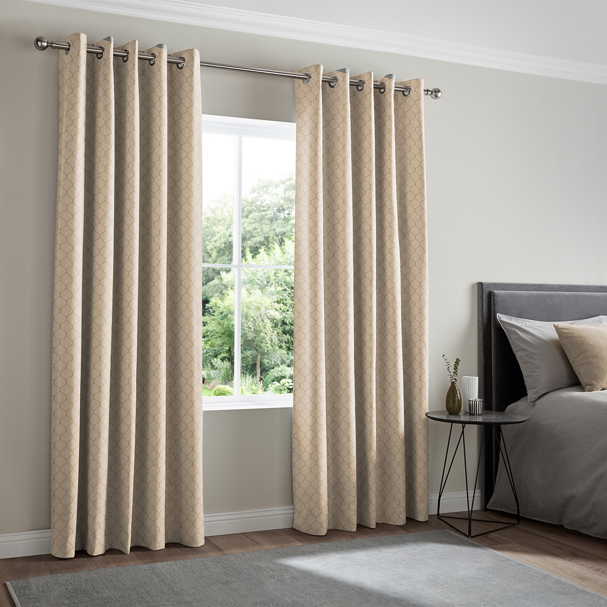 Product photograph of Ozan Shell Curtain from Choice Furniture Superstore.