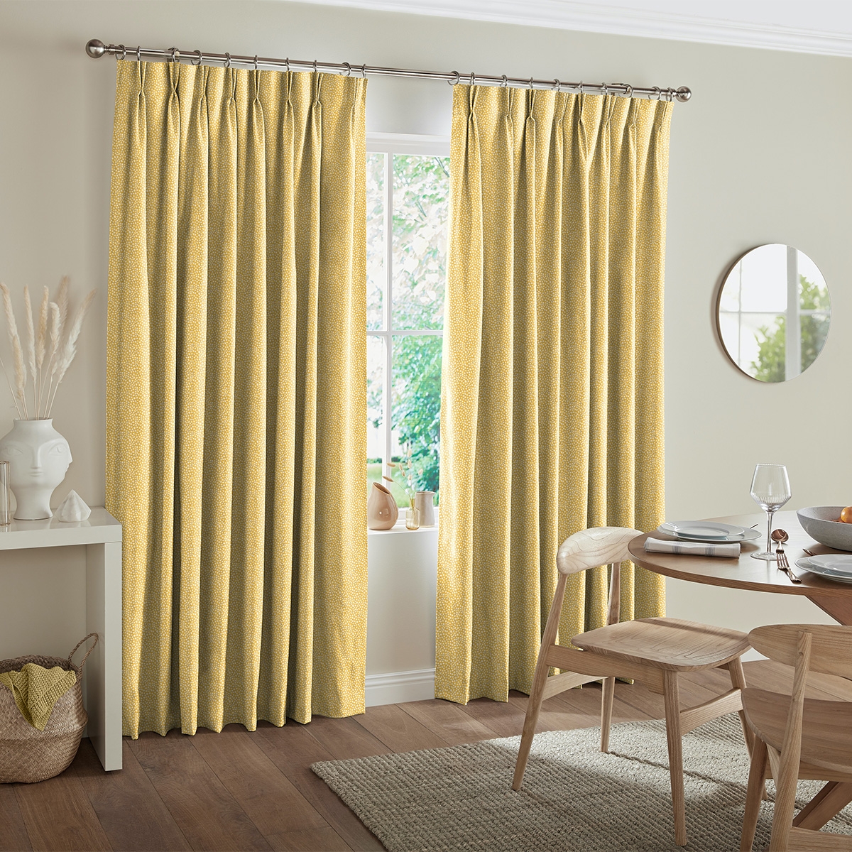 Product photograph of Toney Sunflower Curtain from Choice Furniture Superstore.