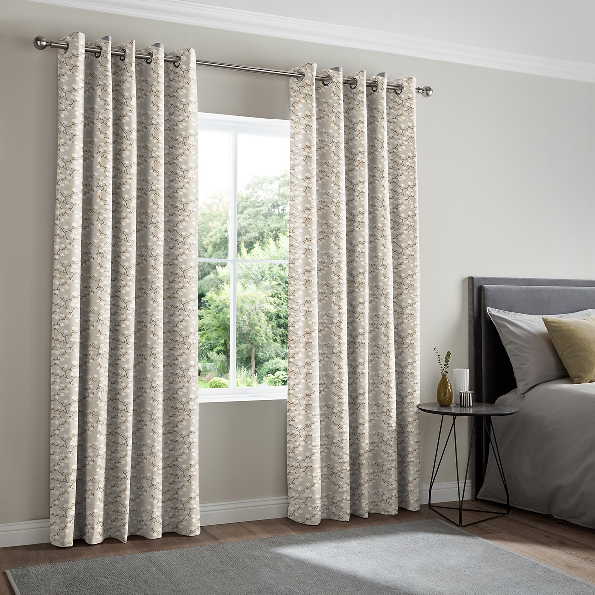 Product photograph of Erikson Rust Curtain from Choice Furniture Superstore.