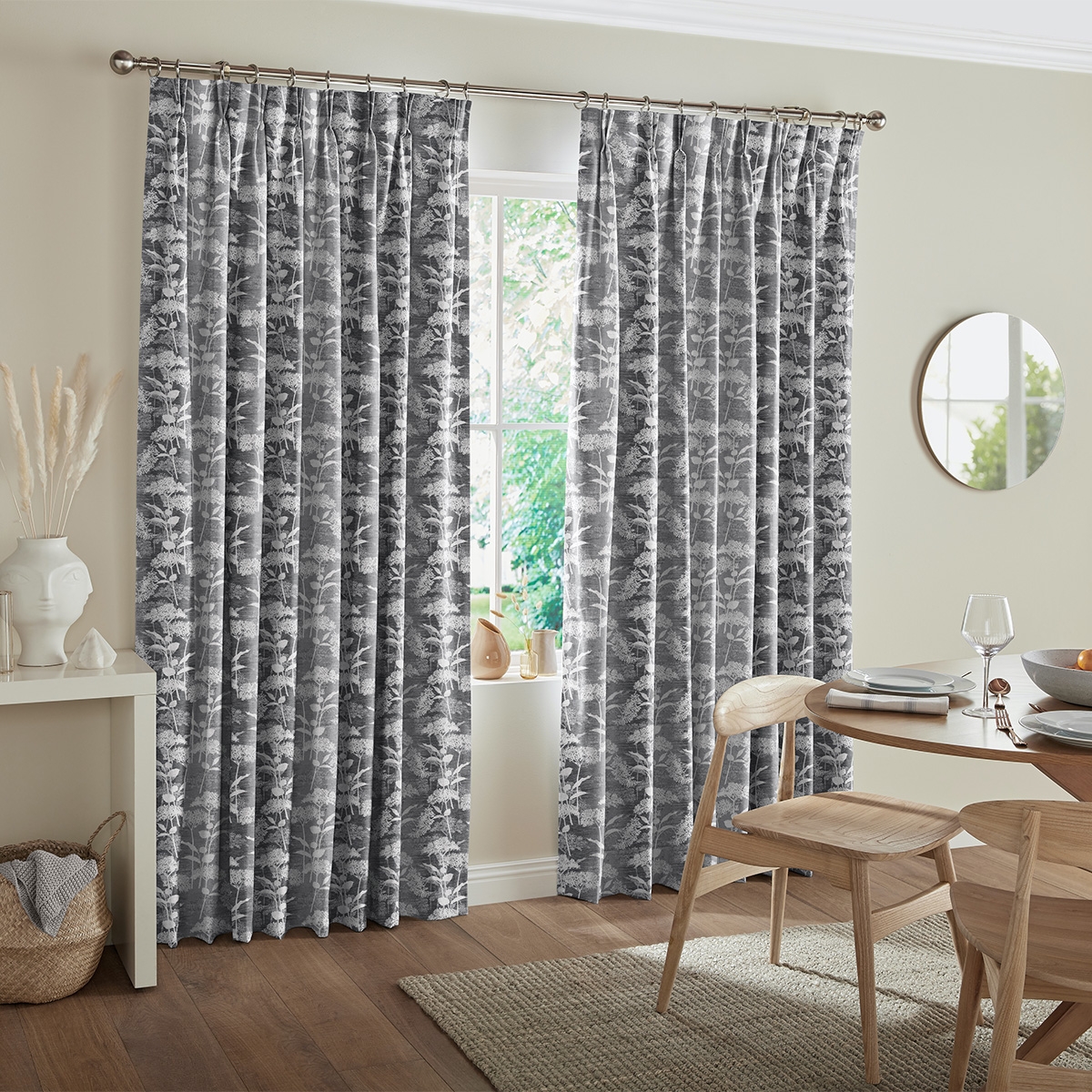 Product photograph of Trincao Smoke Curtain from Choice Furniture Superstore.