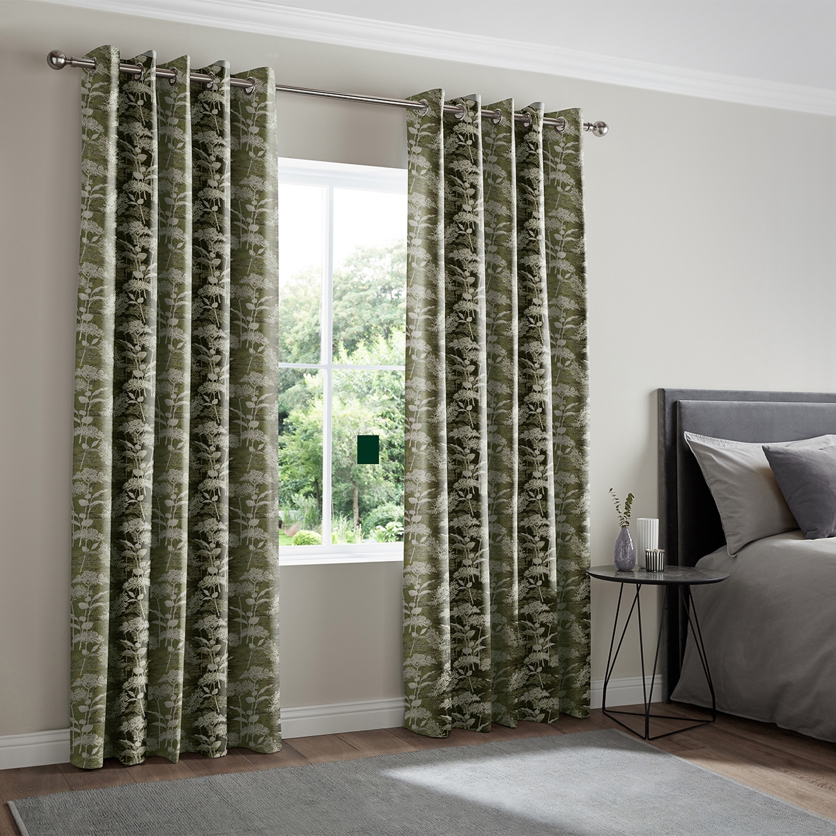 Product photograph of Trincao Celadon Curtain from Choice Furniture Superstore.