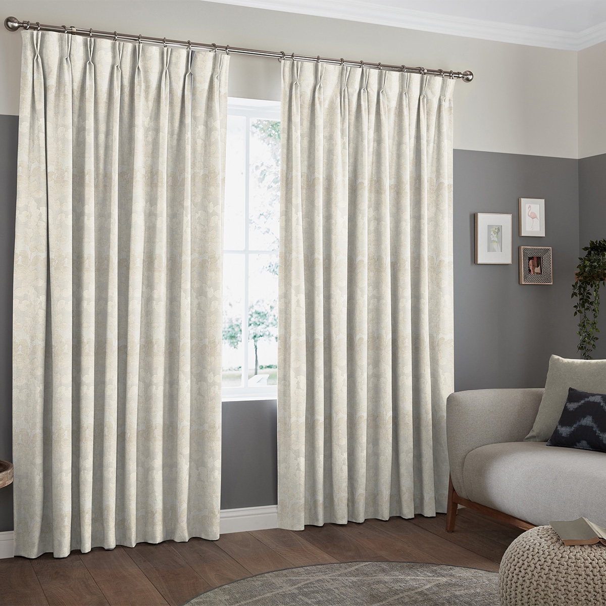 Product photograph of Jonas Oyster Curtain from Choice Furniture Superstore.