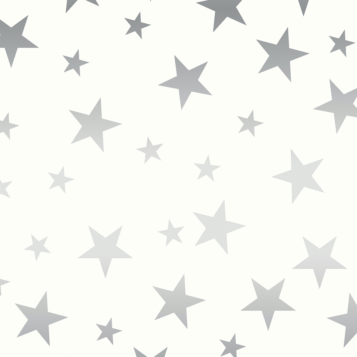 Product photograph of Twinkle Stars Silver Curtain from Choice Furniture Superstore.