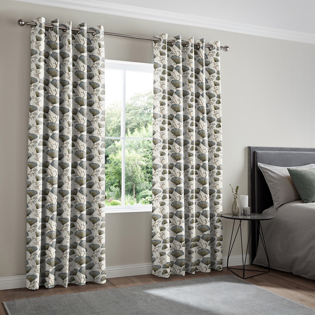 Product photograph of Gomes Ink Curtain from Choice Furniture Superstore.