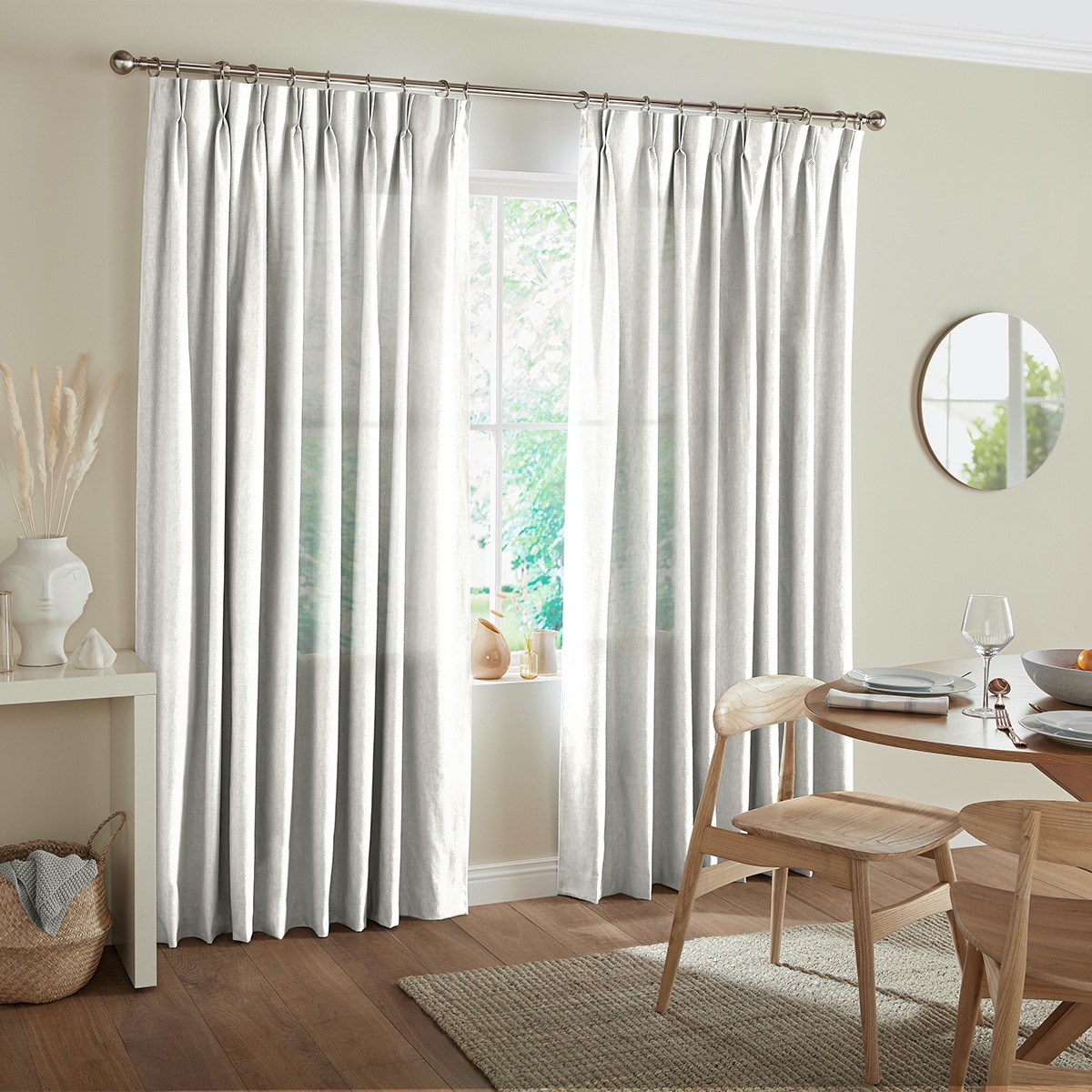 Product photograph of Alvarez Ivory Curtain from Choice Furniture Superstore.