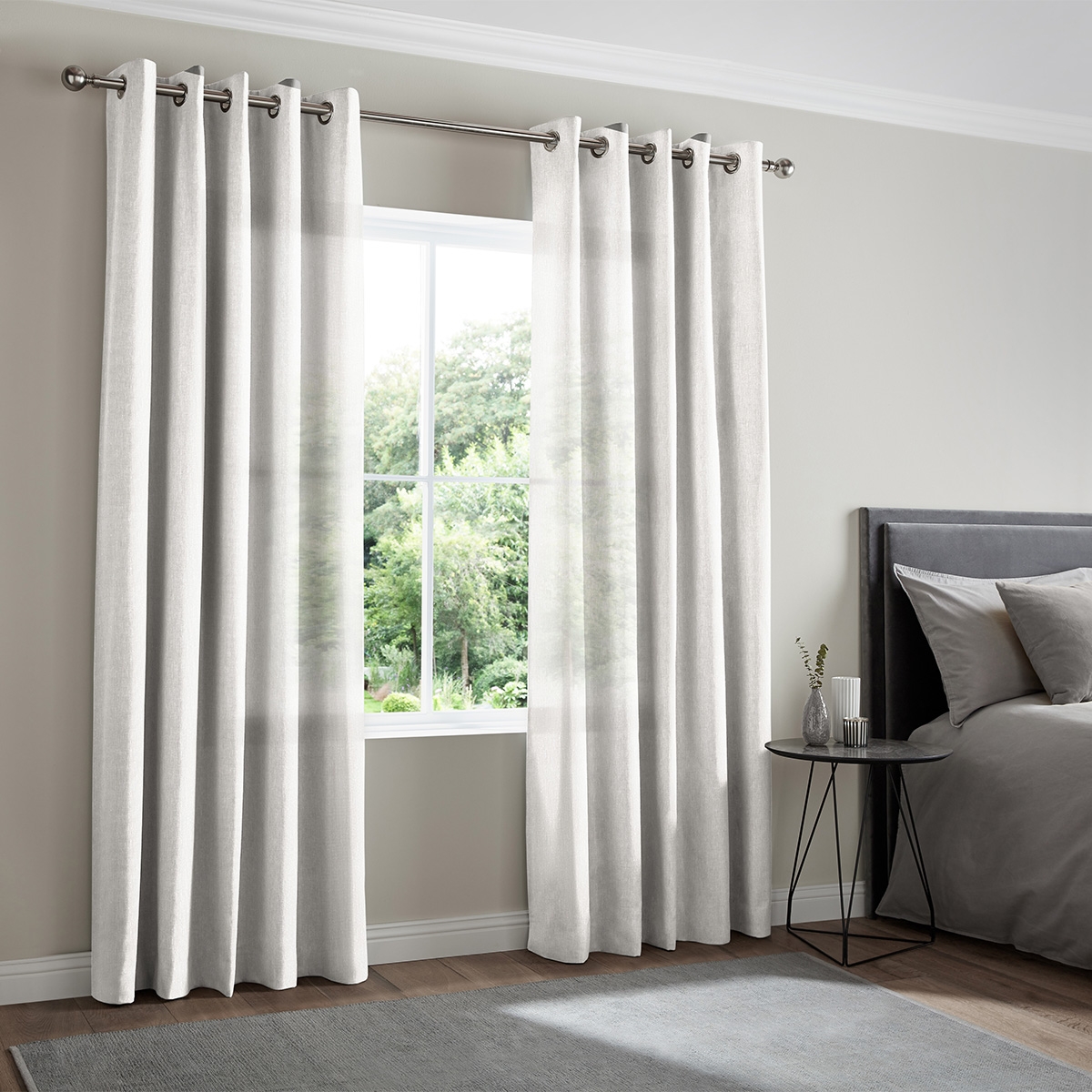 Product photograph of Pukki Oyster Curtain from Choice Furniture Superstore.