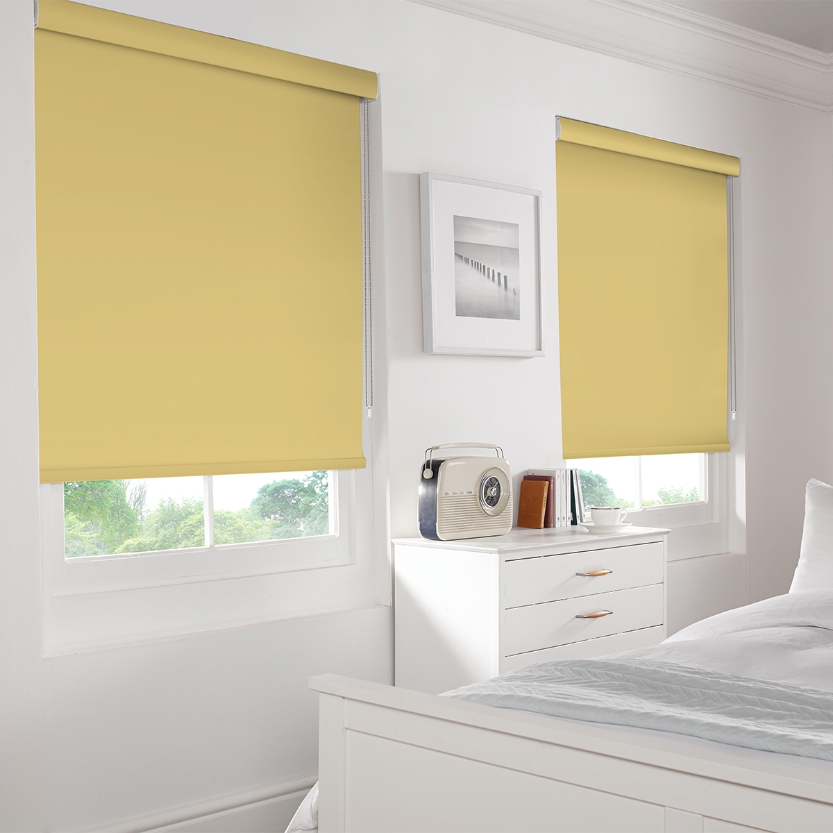 Product photograph of Gravity Lemon Roller Blind from Choice Furniture Superstore.