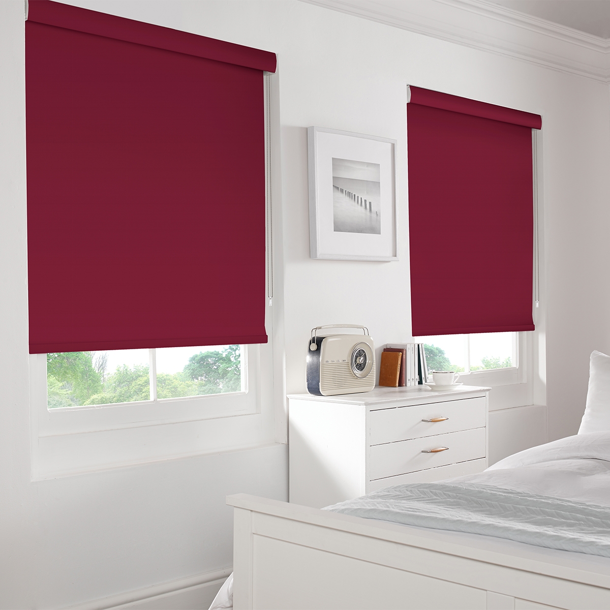 Product photograph of Gravity Fuchsia Roller Blind from Choice Furniture Superstore.