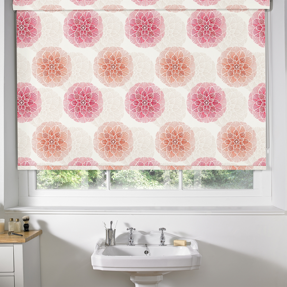 Product photograph of Mertie Retro Roller Blind from Choice Furniture Superstore.