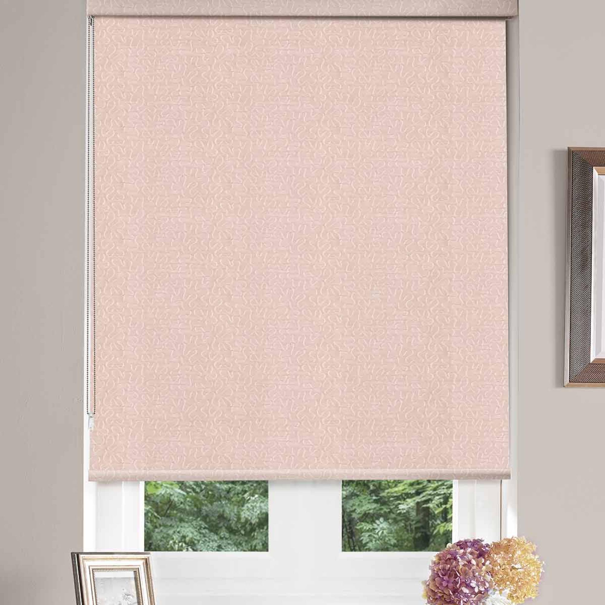 Product photograph of Adamaris Heather Roller Blind from Choice Furniture Superstore.