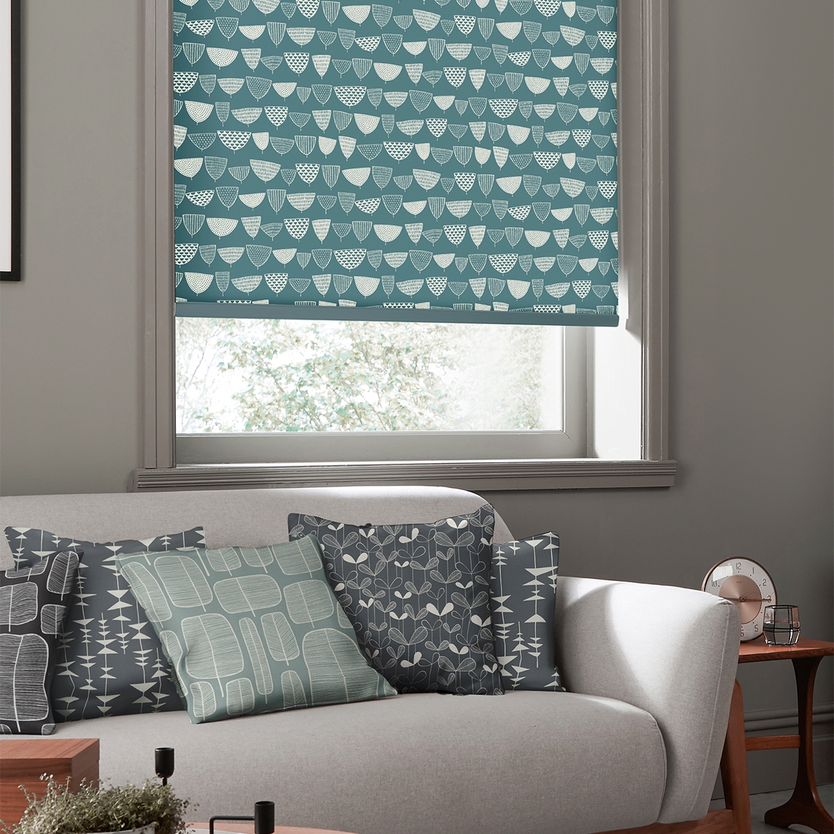 Product photograph of Missprint Allsorts Serge Roller Blind from Choice Furniture Superstore.