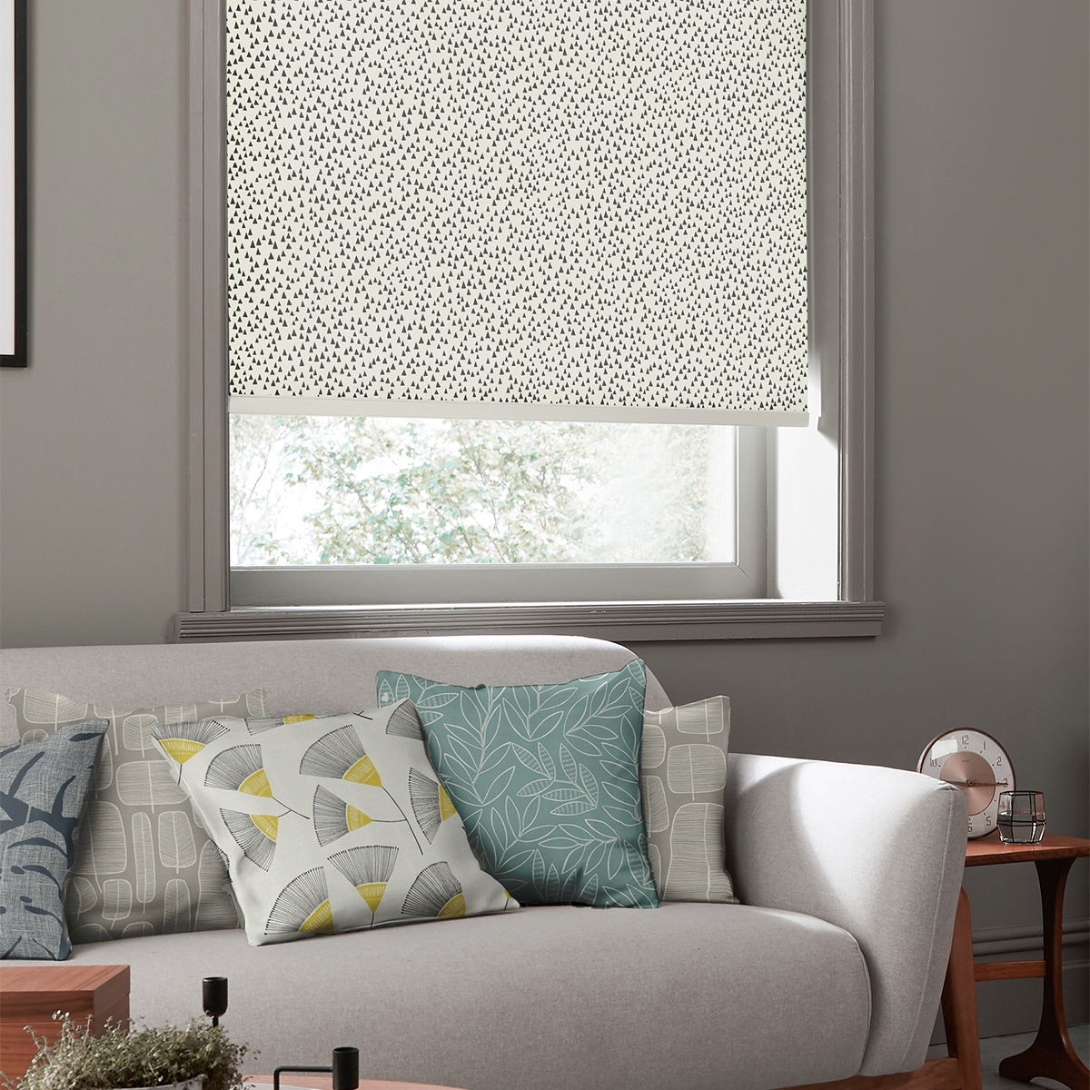 Product photograph of Missprint Chimes Cascade Roller Blind from Choice Furniture Superstore.