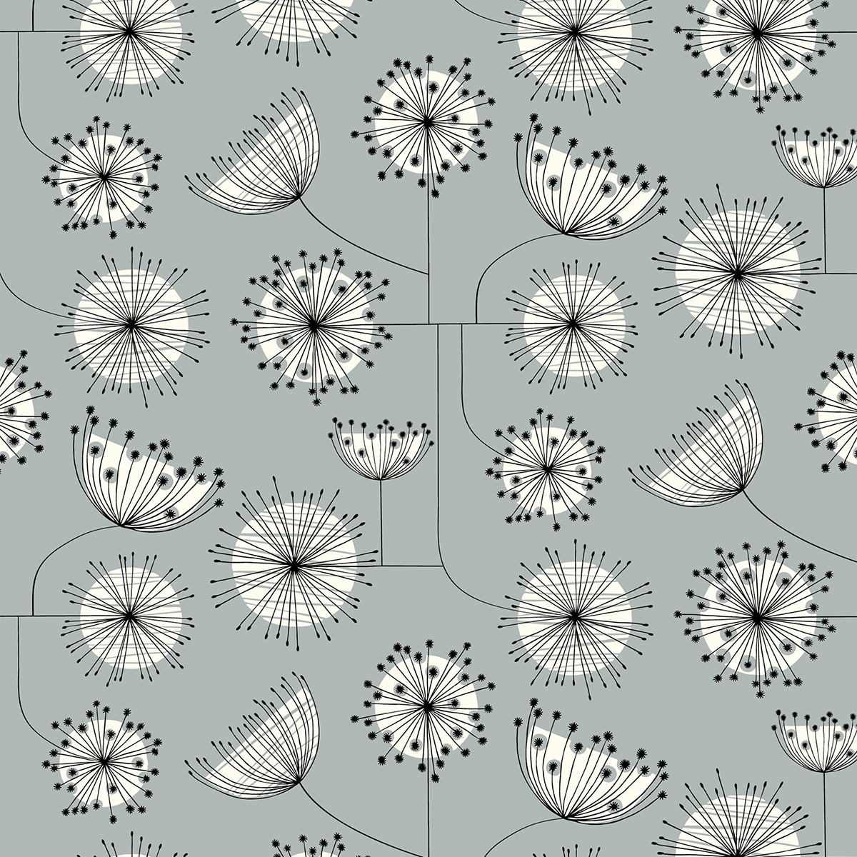 Product photograph of Missprint Dandelion Mobile Asness Roller Blind from Choice Furniture Superstore.