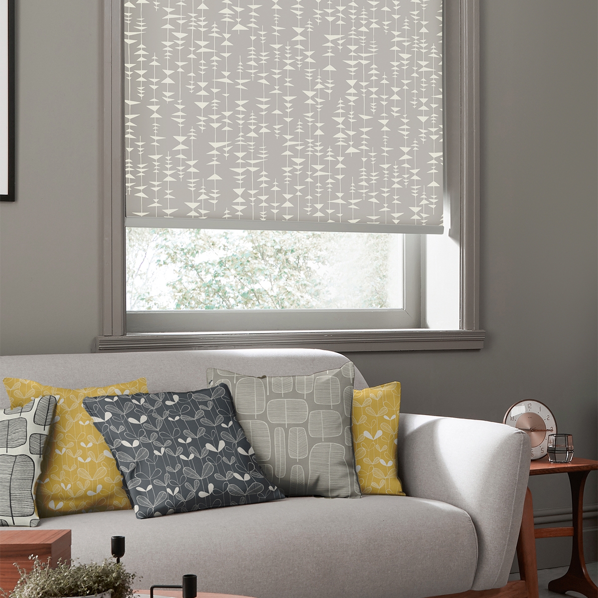 Product photograph of Missprint Ditto Dusty Roller Blind from Choice Furniture Superstore.