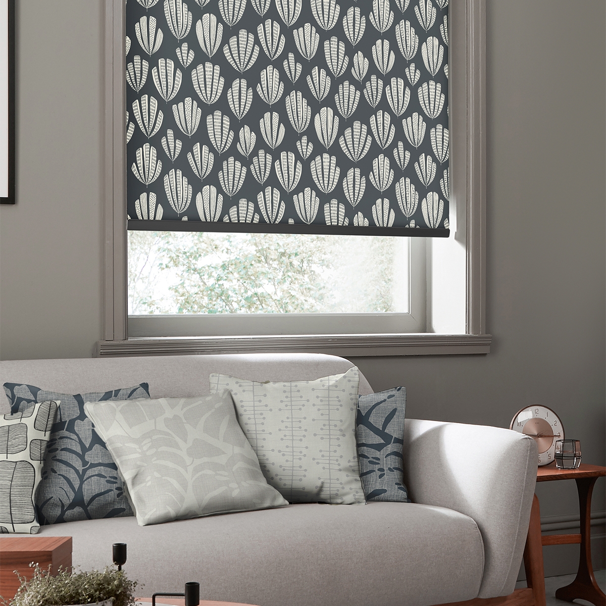 Product photograph of Missprint Hoja Boston-roller Blind from Choice Furniture Superstore.