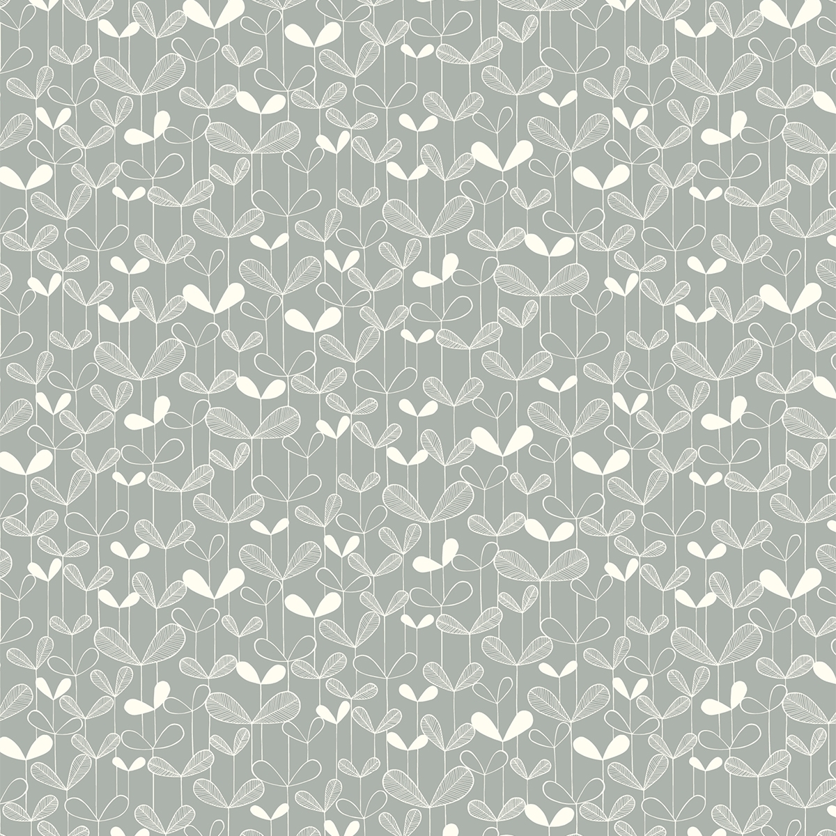 Product photograph of Missprint Saplings Silverleaf-roller Blind from Choice Furniture Superstore.