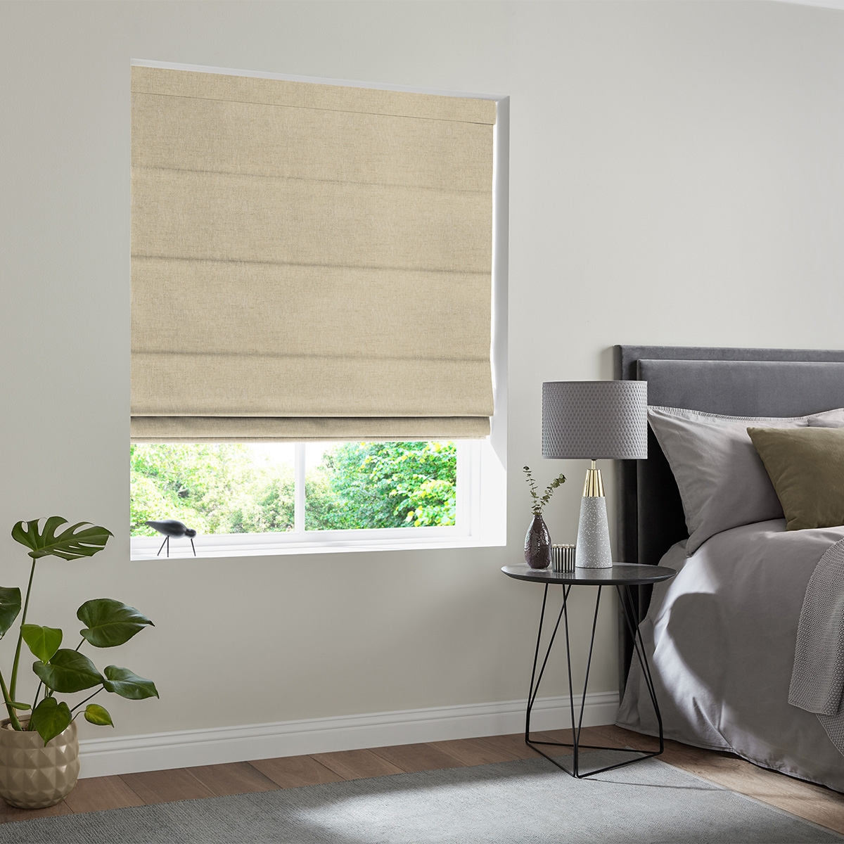 Product photograph of Defoe Apple Roman Blind from Choice Furniture Superstore.
