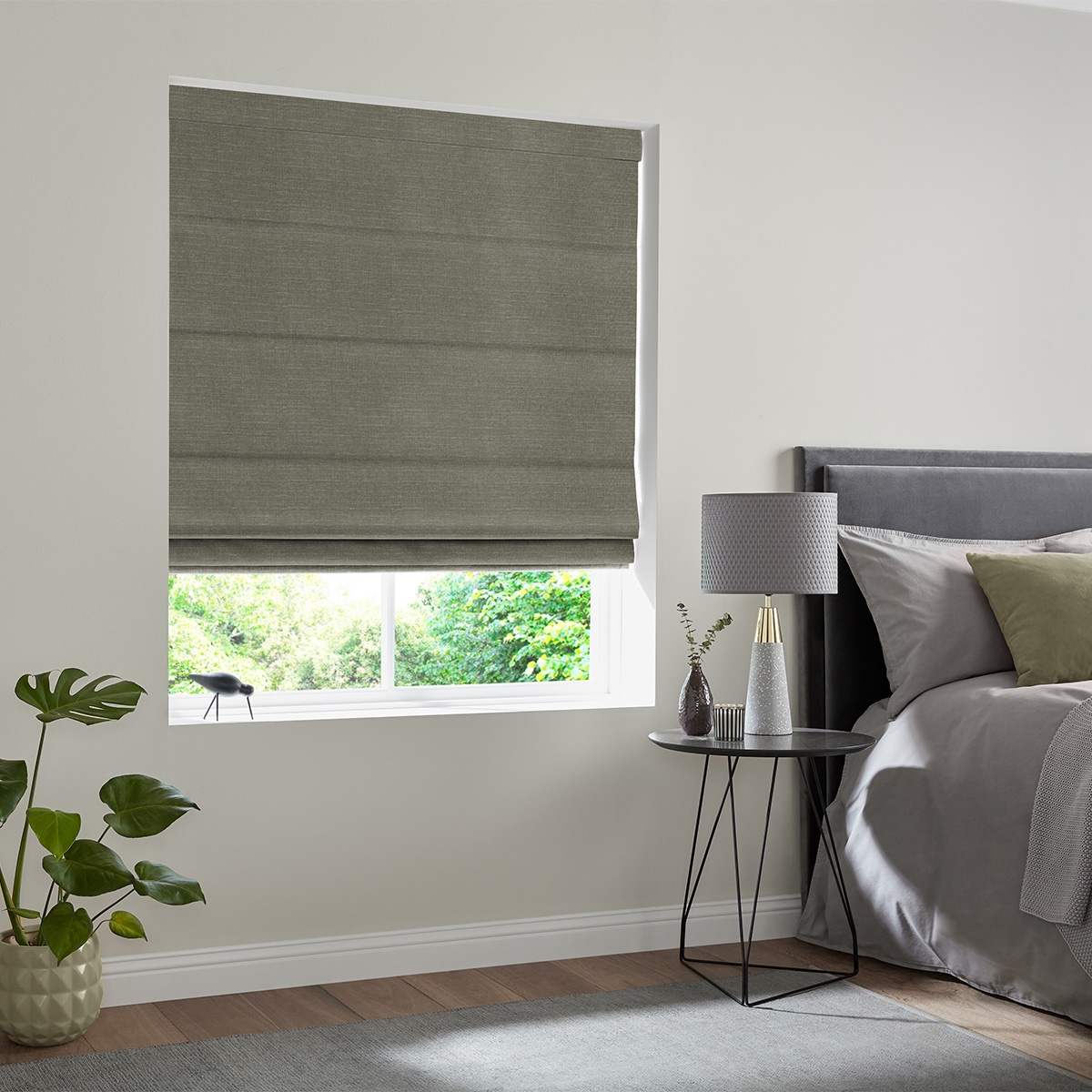 Product photograph of Tyson Fern Roman Blind from Choice Furniture Superstore.